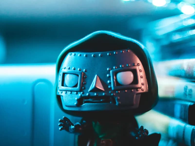 Gamer accessories category with a collectible desk figure